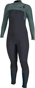 O'Neill 3/2mm Womens Blueprint Chest Zip Full Wetsuit
