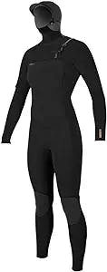 O'NEILL 5.5/4 Hyperfreak Chest Zip Hooded Wetsuit Women's 2022-8S