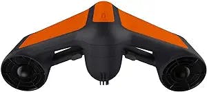 G GENEINNO Underwater Scooter Dual Propellers with Compatible with GoPro, Orange
