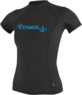 O'Neill Wetsuits Women's O'neill Basic Skins UPF 50+ Short Sleeve Rash Guard