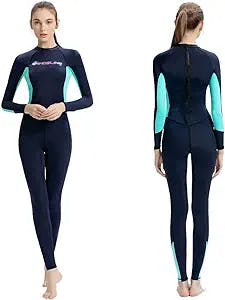 Dive into the Waves with Dive Skins Full Body Swimsuit!