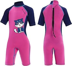 Cowabunga! Get Stoked with the OMGear Wetsuit Kids 2mm 3mm Shorty Neoprene 