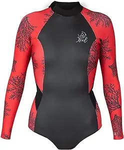 Hang Ten in Style with the XCEL Women's Water Inspired Axis Long Sleeve Bac
