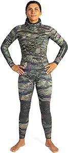 The Women's Tropicam Spearfishing Wetsuit: Camo Up and Dive In!