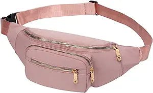 Fanny Packs for Women, Water Resistant Cute Waist Bag for Women, Fashionable Waist Pack Small Waist Pouch for Running Travelling Hiking