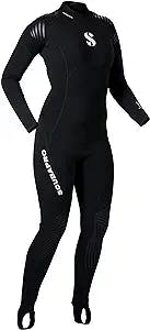 SCUBAPRO Definition Steamer 1 mm Women’s Diving Wetsuit (2XS, Black)