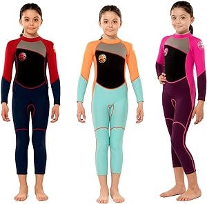 Surf's Up, Little Grommets - ScubaDonkey's Kids Wetsuit for Girls Toddlers!