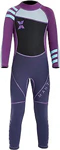 Kids Boys Girls 2.5mm Neoprene Wetsuit Thermal One Piece Swimsuit UV Protection Rash Guard