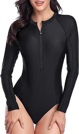 "Surf's Up, Ladies! Stay Protected and Stylish with the Daci One Piece Rash