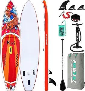 This Inflatable Stand Up Paddle Board is Feather-light! 