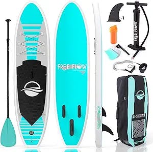 Ride the Waves with SereneLife Inflatable Stand Up Paddle Board - A Review 