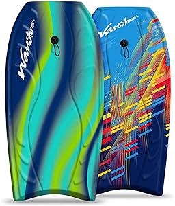 Wavestorm 40" Bodyboard 2-Pack , Blue red and Blue Yellow