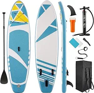 YUEBO Inflatable SUP: Surf, Yoga, Chill