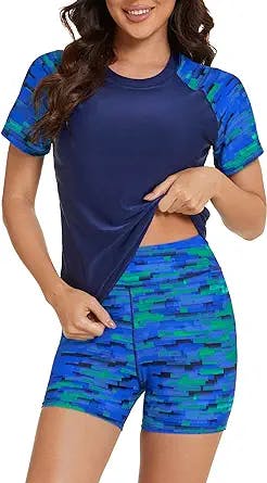 Get Your Surf On: Bonneuitbebe Women's Two Piece Rash Guard Review