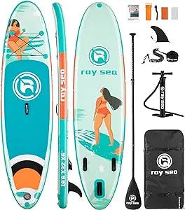Hang Ten with RAYSEA Inflatable Paddle Boards: The Ultimate Fun in the Sun 