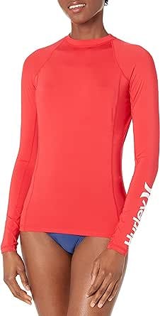 Be the Coolest Surfer Babe with the Hurley Women's OAO Long Sleeve Rashguar