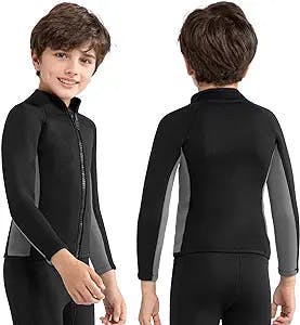 Hang Ten, Dude! INTBOSS Wetsuit Top Will Keep You Warm and Stylish