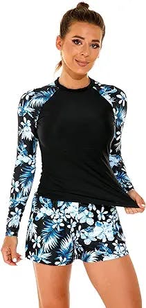 Surf in Style with the Rash Guard for Women: A Fun and Functional Two-Piece