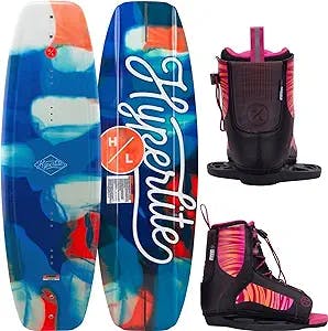 Ride the Waves with the Hyperlite Divine Jr. Girls Wakeboard- The Perfect C