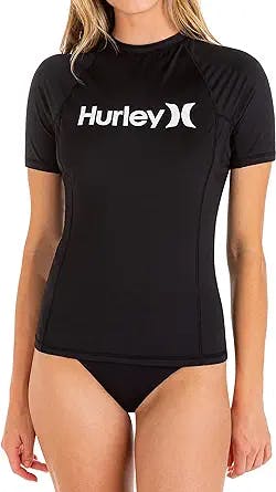 Ride the Waves in Style: Hurley Womens Rash Guard Top Review 