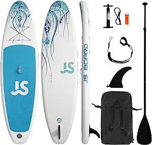 JSsup Inflatable Paddle Board - Blow Up Paddle Board - Stand Up Paddle Boards for Adults - Inflatable Sup - Paddleboard Inflatable