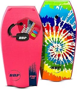 Back Bay Play BBP Pro Series Body Board - 33" to 41" Lightweight EPS Core Body Boards, Boogie Boards for Beach Kids, Bodyboard for Surfing Kids and Adults Boogie Board